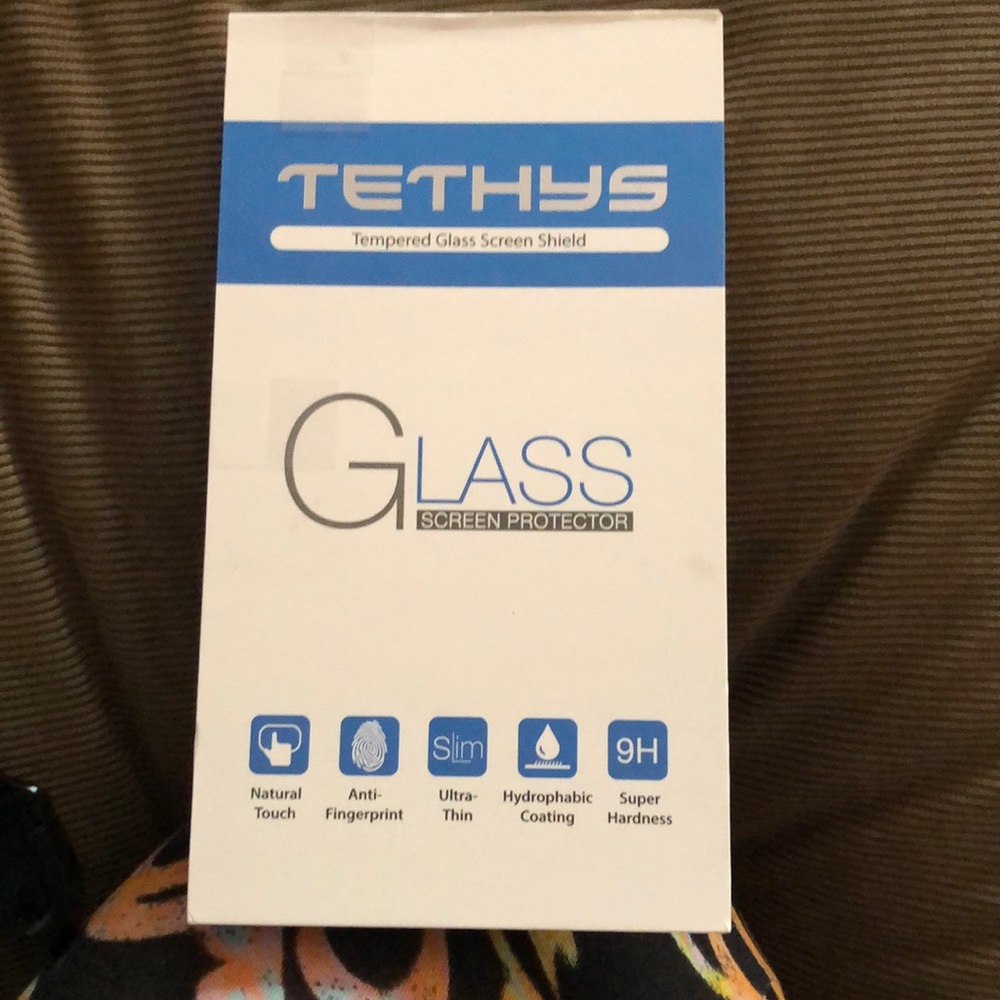 Tethys 3 pack glass screen protectors